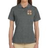Ladies' 6 oz. Ringspun Cotton Piqué Short-Sleeve Polo Thumbnail