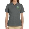 Ladies' 6 oz. Ringspun Cotton Piqué Short-Sleeve Polo Thumbnail