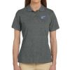 Ladies' 6 oz. Ringspun Cotton Piqué Short-Sleeve Polo Thumbnail