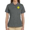 Ladies' 6 oz. Ringspun Cotton Piqué Short-Sleeve Polo Thumbnail