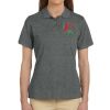 Ladies' 6 oz. Ringspun Cotton Piqué Short-Sleeve Polo Thumbnail