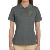 Ladies' 6 oz. Ringspun Cotton Piqué Short-Sleeve Polo Thumbnail
