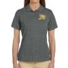 Ladies' 6 oz. Ringspun Cotton Piqué Short-Sleeve Polo Thumbnail