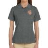 Ladies' 6 oz. Ringspun Cotton Piqué Short-Sleeve Polo Thumbnail