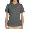 Ladies' 6 oz. Ringspun Cotton Piqué Short-Sleeve Polo Thumbnail