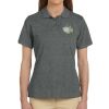 Ladies' 6 oz. Ringspun Cotton Piqué Short-Sleeve Polo Thumbnail