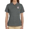 Ladies' 6 oz. Ringspun Cotton Piqué Short-Sleeve Polo Thumbnail