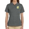 Ladies' 6 oz. Ringspun Cotton Piqué Short-Sleeve Polo Thumbnail