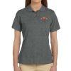 Ladies' 6 oz. Ringspun Cotton Piqué Short-Sleeve Polo Thumbnail