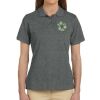 Ladies' 6 oz. Ringspun Cotton Piqué Short-Sleeve Polo Thumbnail