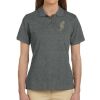 Ladies' 6 oz. Ringspun Cotton Piqué Short-Sleeve Polo Thumbnail