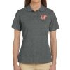 Ladies' 6 oz. Ringspun Cotton Piqué Short-Sleeve Polo Thumbnail