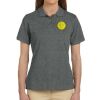 Ladies' 6 oz. Ringspun Cotton Piqué Short-Sleeve Polo Thumbnail
