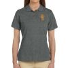 Ladies' 6 oz. Ringspun Cotton Piqué Short-Sleeve Polo Thumbnail