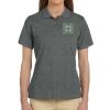 Ladies' 6 oz. Ringspun Cotton Piqué Short-Sleeve Polo Thumbnail