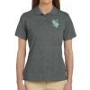 Ladies' 6 oz. Ringspun Cotton Piqué Short-Sleeve Polo Thumbnail