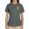 Ladies' 6 oz. Ringspun Cotton Piqué Short-Sleeve Polo Thumbnail