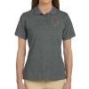 Ladies' 6 oz. Ringspun Cotton Piqué Short-Sleeve Polo Thumbnail