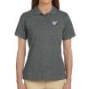 Ladies' 6 oz. Ringspun Cotton Piqué Short-Sleeve Polo Thumbnail