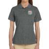 Ladies' 6 oz. Ringspun Cotton Piqué Short-Sleeve Polo Thumbnail