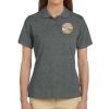 Ladies' 6 oz. Ringspun Cotton Piqué Short-Sleeve Polo Thumbnail