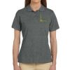 Ladies' 6 oz. Ringspun Cotton Piqué Short-Sleeve Polo Thumbnail