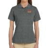 Ladies' 6 oz. Ringspun Cotton Piqué Short-Sleeve Polo Thumbnail