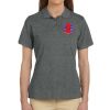 Ladies' 6 oz. Ringspun Cotton Piqué Short-Sleeve Polo Thumbnail