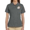 Ladies' 6 oz. Ringspun Cotton Piqué Short-Sleeve Polo Thumbnail