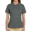 Ladies' 6 oz. Ringspun Cotton Piqué Short-Sleeve Polo Thumbnail
