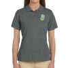 Ladies' 6 oz. Ringspun Cotton Piqué Short-Sleeve Polo Thumbnail