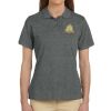Ladies' 6 oz. Ringspun Cotton Piqué Short-Sleeve Polo Thumbnail