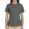 Ladies' 6 oz. Ringspun Cotton Piqué Short-Sleeve Polo Thumbnail