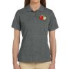 Ladies' 6 oz. Ringspun Cotton Piqué Short-Sleeve Polo Thumbnail