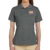Ladies' 6 oz. Ringspun Cotton Piqué Short-Sleeve Polo Thumbnail