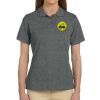 Ladies' 6 oz. Ringspun Cotton Piqué Short-Sleeve Polo Thumbnail
