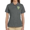 Ladies' 6 oz. Ringspun Cotton Piqué Short-Sleeve Polo Thumbnail
