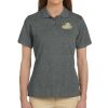 Ladies' 6 oz. Ringspun Cotton Piqué Short-Sleeve Polo Thumbnail