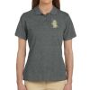 Ladies' 6 oz. Ringspun Cotton Piqué Short-Sleeve Polo Thumbnail