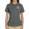 Ladies' 6 oz. Ringspun Cotton Piqué Short-Sleeve Polo Thumbnail
