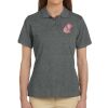 Ladies' 6 oz. Ringspun Cotton Piqué Short-Sleeve Polo Thumbnail