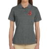 Ladies' 6 oz. Ringspun Cotton Piqué Short-Sleeve Polo Thumbnail