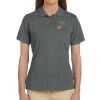 Ladies' 6 oz. Ringspun Cotton Piqué Short-Sleeve Polo Thumbnail