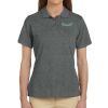 Ladies' 6 oz. Ringspun Cotton Piqué Short-Sleeve Polo Thumbnail