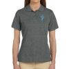 Ladies' 6 oz. Ringspun Cotton Piqué Short-Sleeve Polo Thumbnail