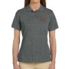 Ladies' 6 oz. Ringspun Cotton Piqué Short-Sleeve Polo Thumbnail