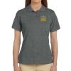 Ladies' 6 oz. Ringspun Cotton Piqué Short-Sleeve Polo Thumbnail