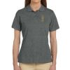 Ladies' 6 oz. Ringspun Cotton Piqué Short-Sleeve Polo Thumbnail