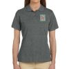 Ladies' 6 oz. Ringspun Cotton Piqué Short-Sleeve Polo Thumbnail
