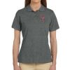 Ladies' 6 oz. Ringspun Cotton Piqué Short-Sleeve Polo Thumbnail